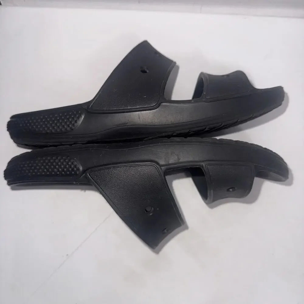 Crocs Adult Black‎ Waterproof Slip On Gorpcore Outdoor Comfort Slides Sandals 5